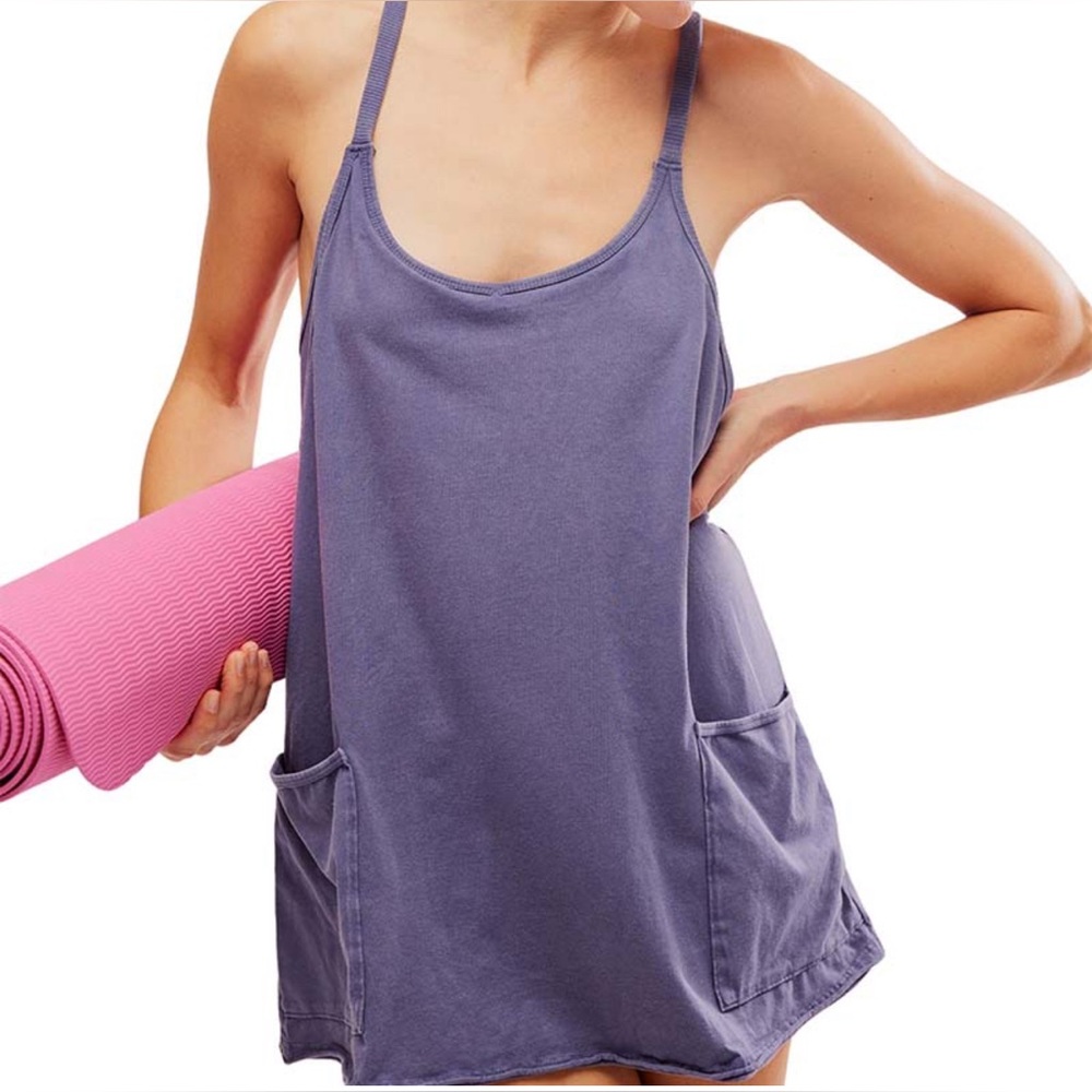 FP Movement by Free People Purple Mini Dress